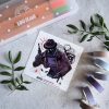 CARD BLACK SPIDER