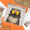 CARD SLEEPY OWL 3