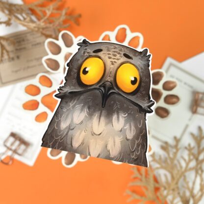 CARD SLEEPY OWL 3 — изображение 3