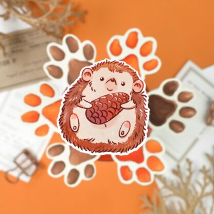 Q-PACK HEDGEHOG WITH PINE CONES — изображение 3