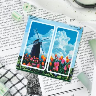 CARD WIND & BLOOMS 2