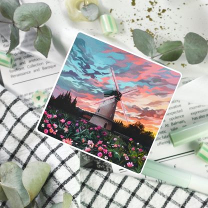 CARD WIND & BLOOMS 3 — изображение 3